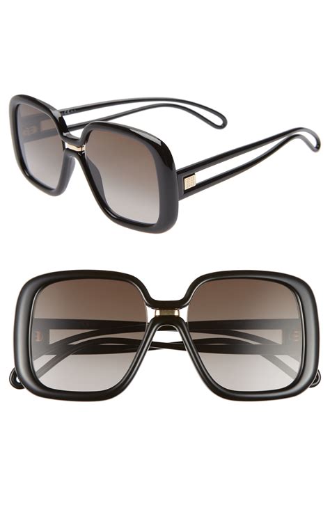 givenchy glasses frame|givenchy 55mm oversized sunglasses.